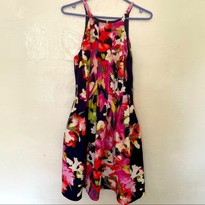 Vince Camuto floral mini dress